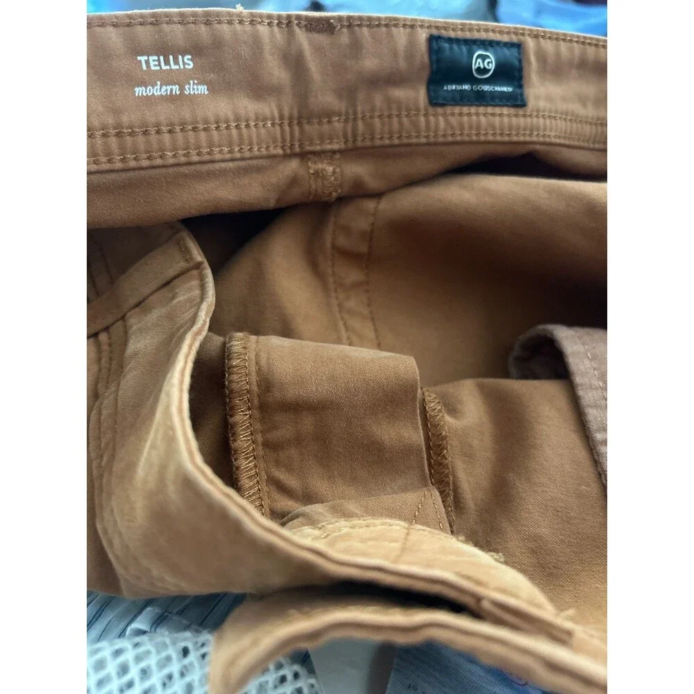 AG Adriano Goldschmied Men’s NWT Tellis Slim Fit Sateen Chino Pants size 40/34